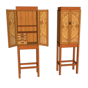 3d sketchup Model by David heim austin school of furniture and design