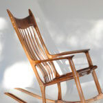 beautiful rocking chair by austin school of furniture and design instructor wayne delyea