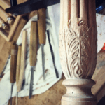 Acanthus Carving by Aspen Golann