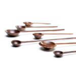 Flower and Moon Spoons by Aspen Golann