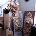 wood carving