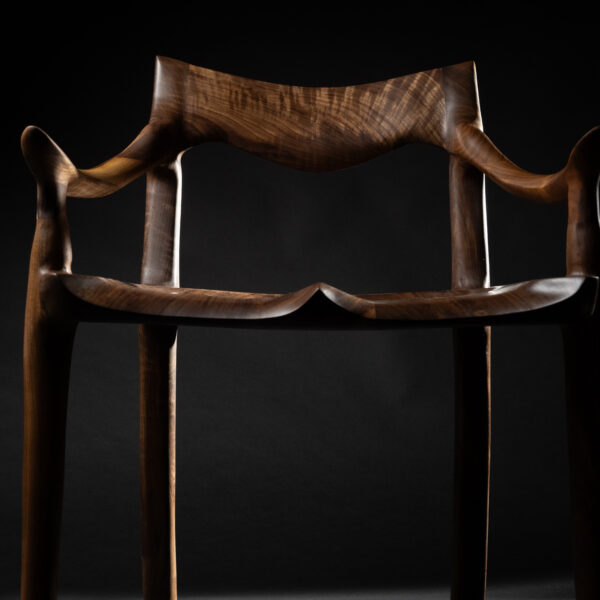 Maloof-Inspired Lowback Chair